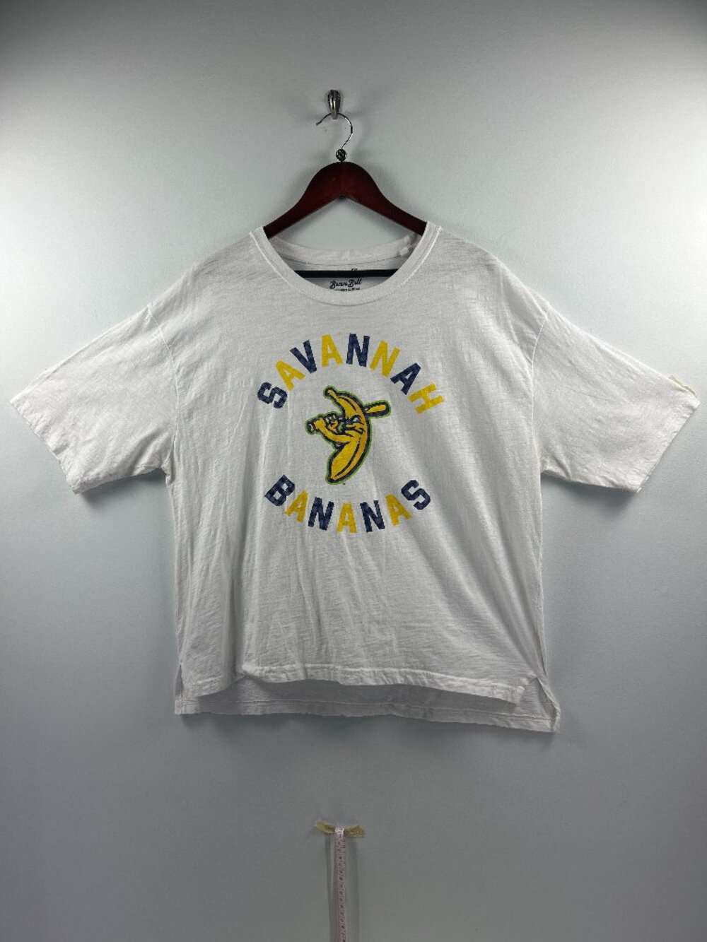 Savannah Bananas Banana Ball White Graphic Tee XL